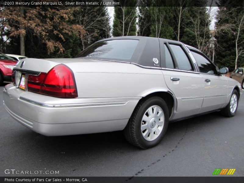 Silver Birch Metallic / Light Flint 2003 Mercury Grand Marquis LS