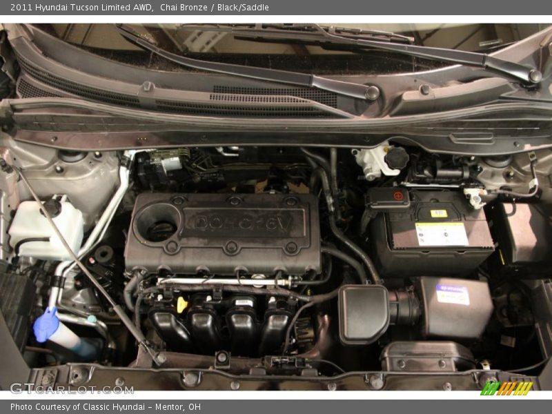 Chai Bronze / Black/Saddle 2011 Hyundai Tucson Limited AWD