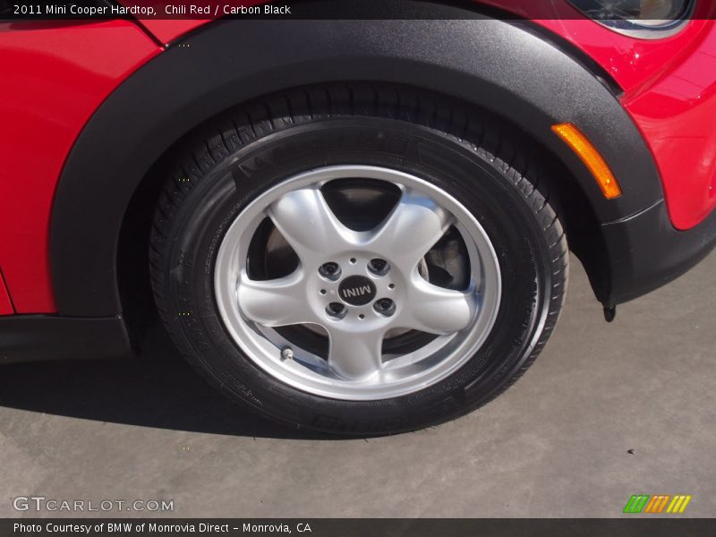 Chili Red / Carbon Black 2011 Mini Cooper Hardtop