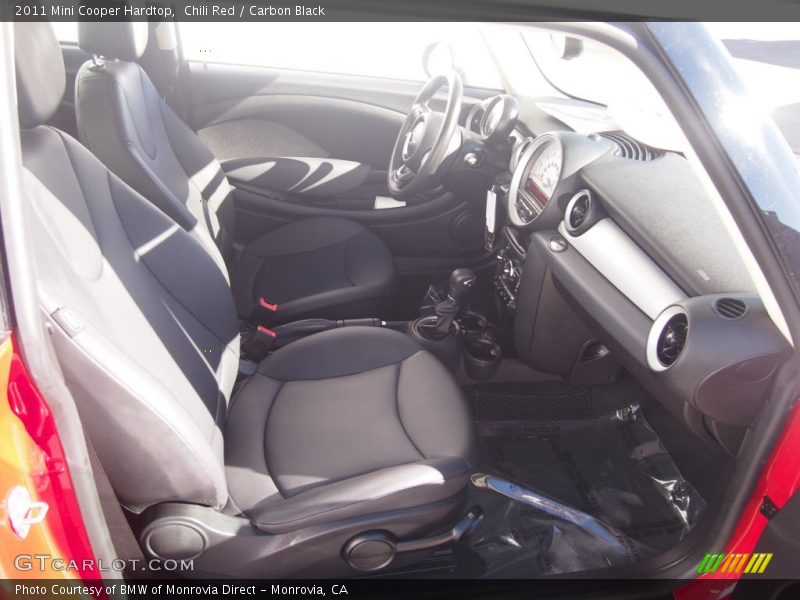 Chili Red / Carbon Black 2011 Mini Cooper Hardtop