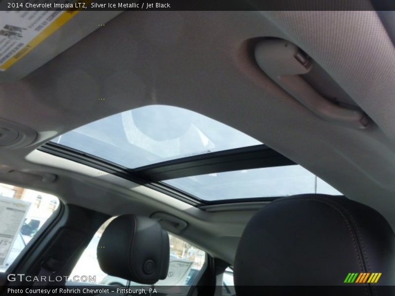 Silver Ice Metallic / Jet Black 2014 Chevrolet Impala LTZ