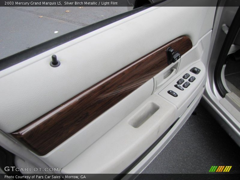 Silver Birch Metallic / Light Flint 2003 Mercury Grand Marquis LS