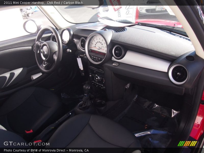 Chili Red / Carbon Black 2011 Mini Cooper Hardtop