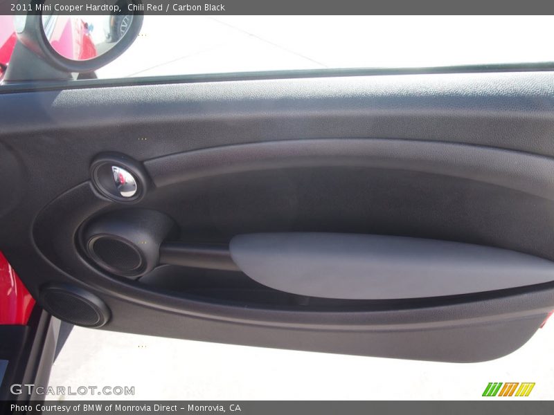 Chili Red / Carbon Black 2011 Mini Cooper Hardtop