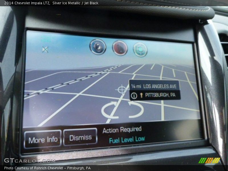 Silver Ice Metallic / Jet Black 2014 Chevrolet Impala LTZ