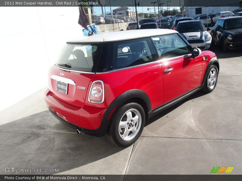 Chili Red / Carbon Black 2011 Mini Cooper Hardtop