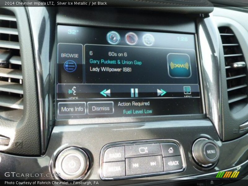 Silver Ice Metallic / Jet Black 2014 Chevrolet Impala LTZ