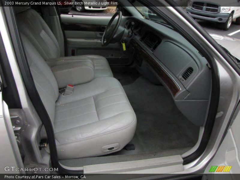 Silver Birch Metallic / Light Flint 2003 Mercury Grand Marquis LS
