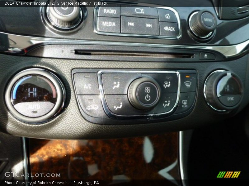 Silver Ice Metallic / Jet Black 2014 Chevrolet Impala LTZ
