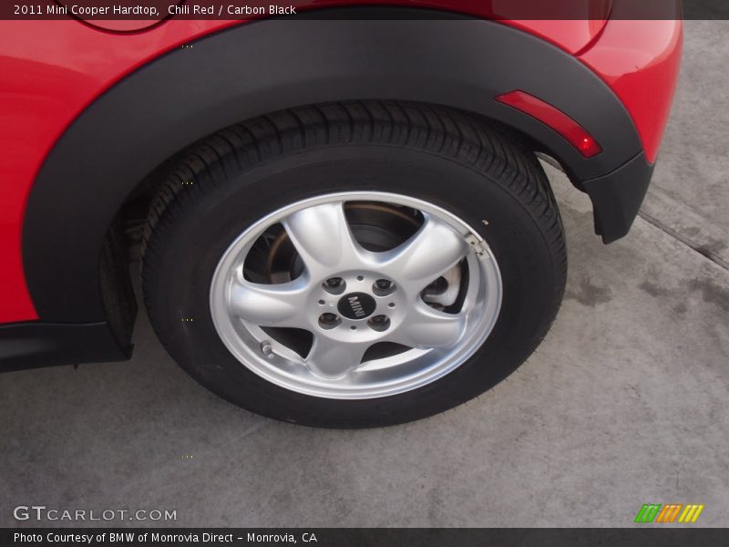 Chili Red / Carbon Black 2011 Mini Cooper Hardtop