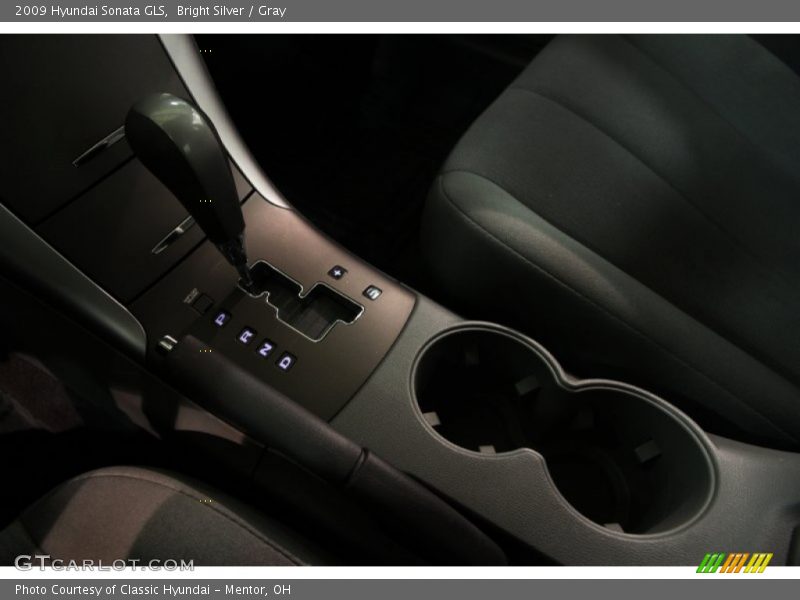 Bright Silver / Gray 2009 Hyundai Sonata GLS