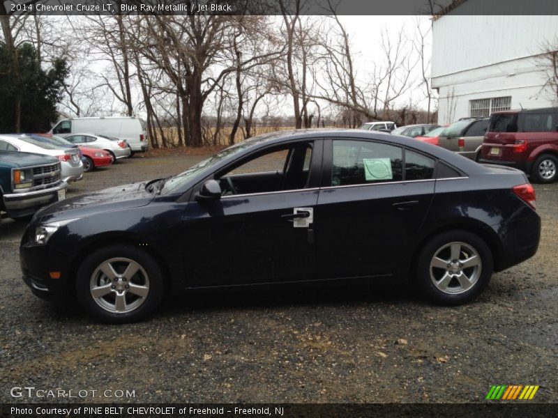 Blue Ray Metallic / Jet Black 2014 Chevrolet Cruze LT