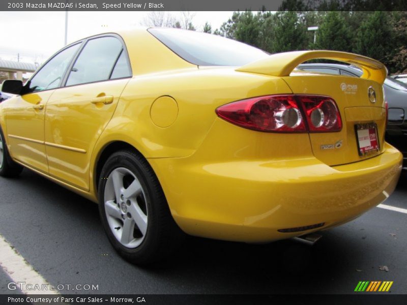 Speed Yellow / Black 2003 Mazda MAZDA6 i Sedan