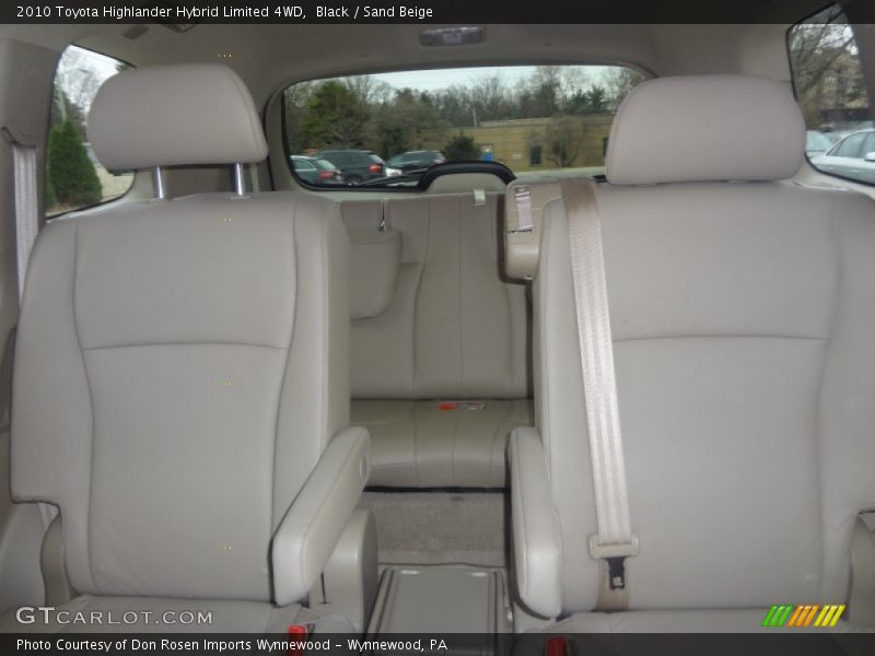 Black / Sand Beige 2010 Toyota Highlander Hybrid Limited 4WD