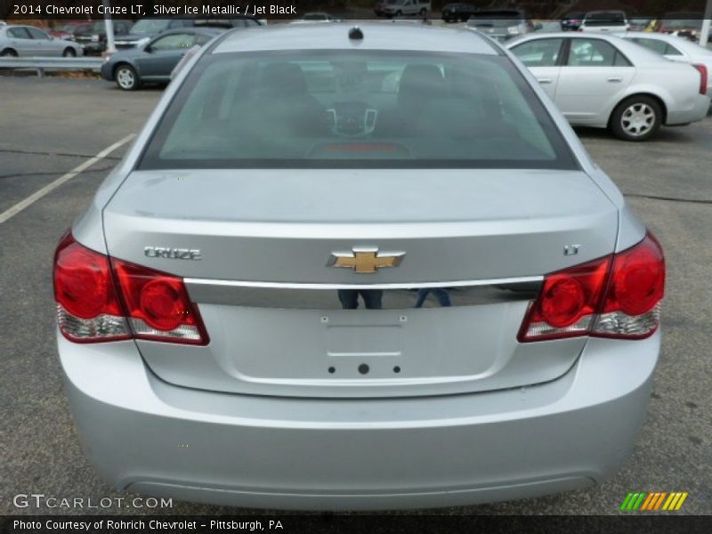 Silver Ice Metallic / Jet Black 2014 Chevrolet Cruze LT