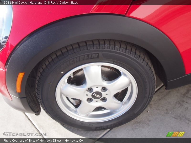 Chili Red / Carbon Black 2011 Mini Cooper Hardtop