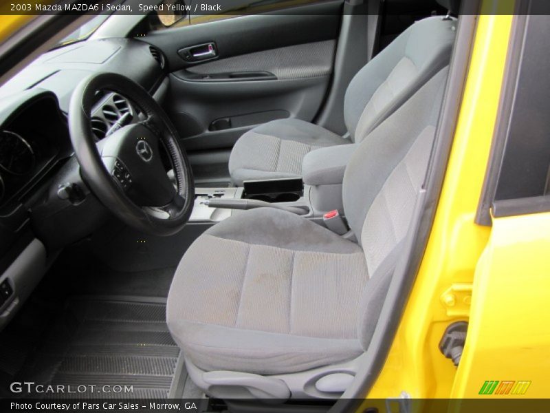 Speed Yellow / Black 2003 Mazda MAZDA6 i Sedan
