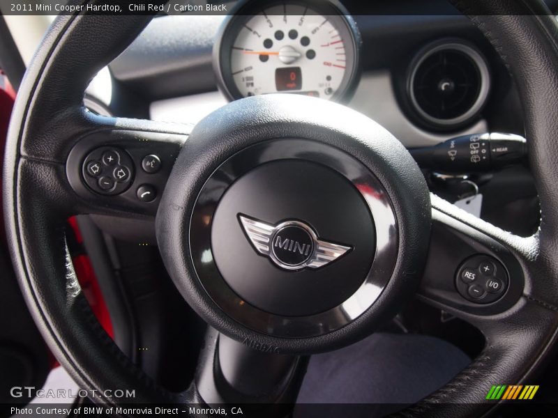 Chili Red / Carbon Black 2011 Mini Cooper Hardtop