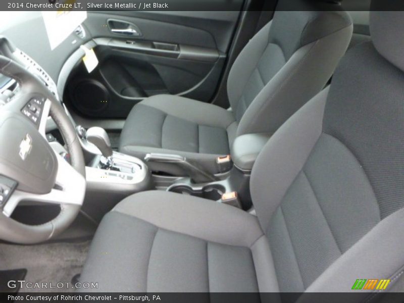 Silver Ice Metallic / Jet Black 2014 Chevrolet Cruze LT