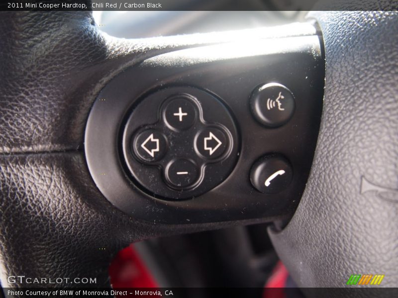 Chili Red / Carbon Black 2011 Mini Cooper Hardtop