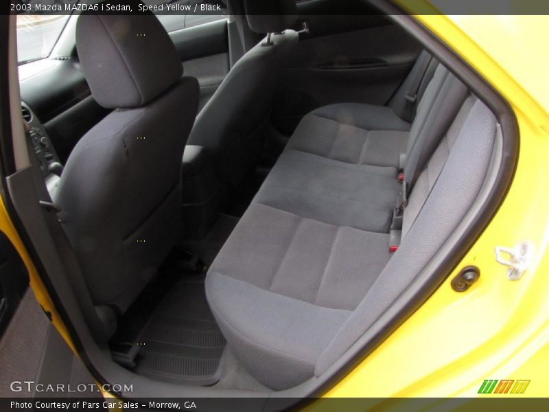 Speed Yellow / Black 2003 Mazda MAZDA6 i Sedan