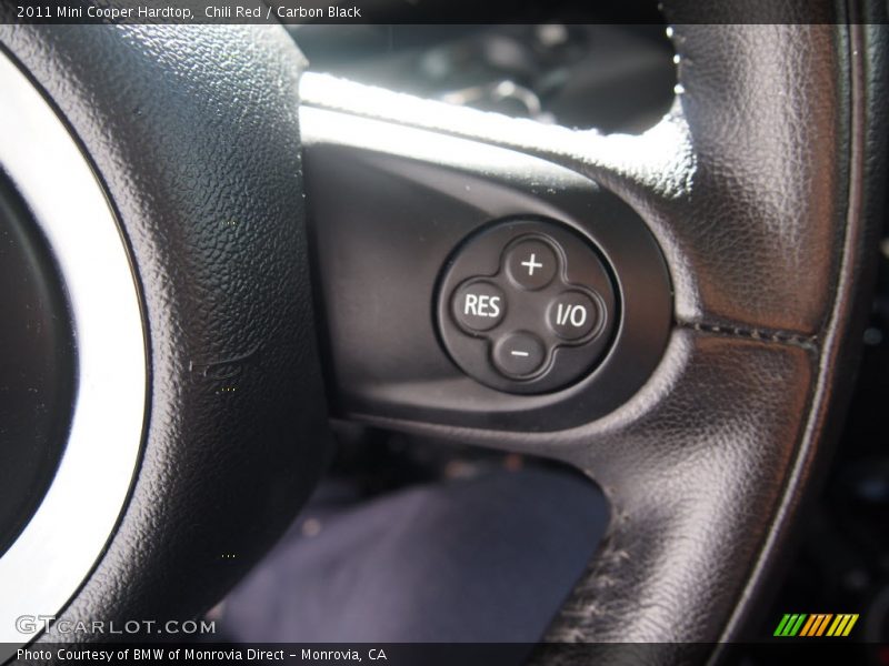 Chili Red / Carbon Black 2011 Mini Cooper Hardtop