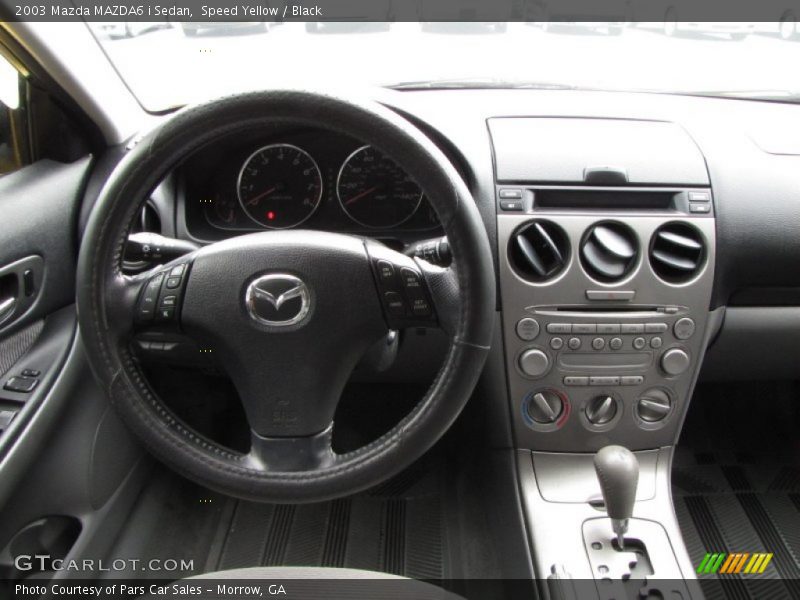 Speed Yellow / Black 2003 Mazda MAZDA6 i Sedan