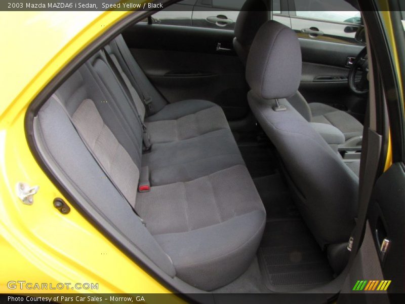 Speed Yellow / Black 2003 Mazda MAZDA6 i Sedan
