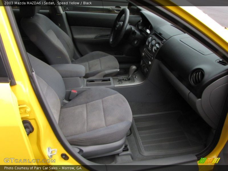 Speed Yellow / Black 2003 Mazda MAZDA6 i Sedan