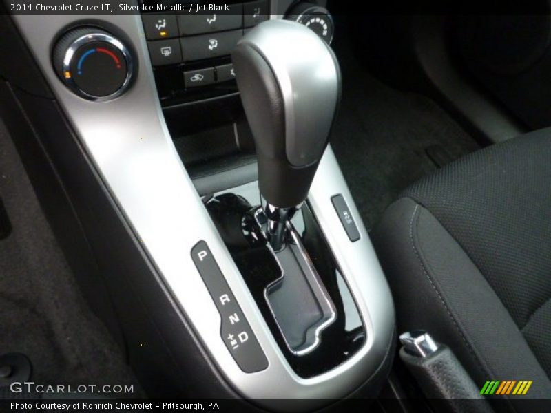 Silver Ice Metallic / Jet Black 2014 Chevrolet Cruze LT