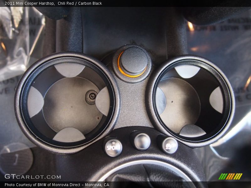 Chili Red / Carbon Black 2011 Mini Cooper Hardtop