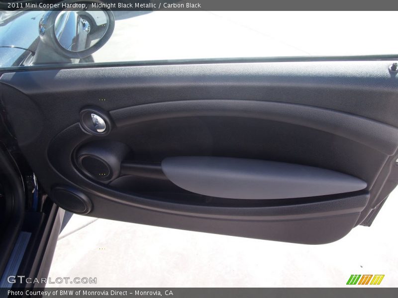 Midnight Black Metallic / Carbon Black 2011 Mini Cooper Hardtop