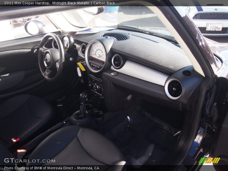 Midnight Black Metallic / Carbon Black 2011 Mini Cooper Hardtop