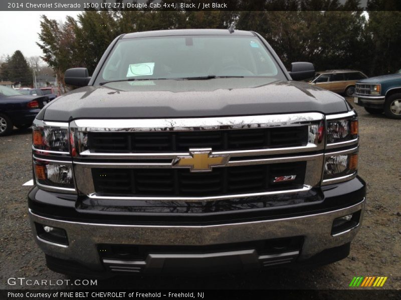 Black / Jet Black 2014 Chevrolet Silverado 1500 LTZ Z71 Double Cab 4x4