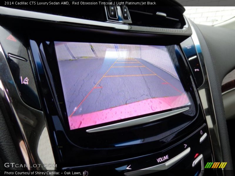 Red Obsession Tintcoat / Light Platinum/Jet Black 2014 Cadillac CTS Luxury Sedan AWD