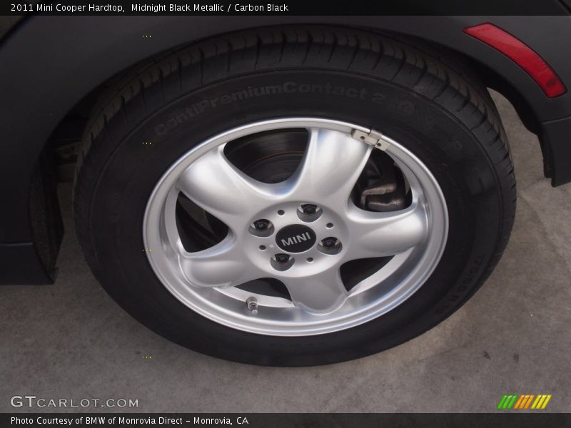 Midnight Black Metallic / Carbon Black 2011 Mini Cooper Hardtop
