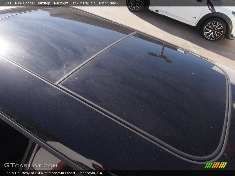 Midnight Black Metallic / Carbon Black 2011 Mini Cooper Hardtop