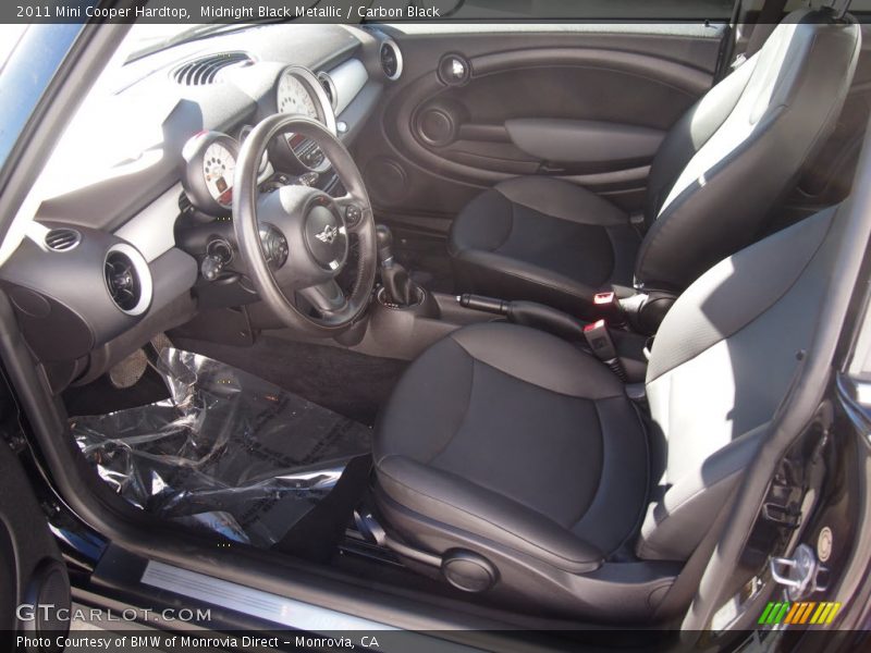 Midnight Black Metallic / Carbon Black 2011 Mini Cooper Hardtop