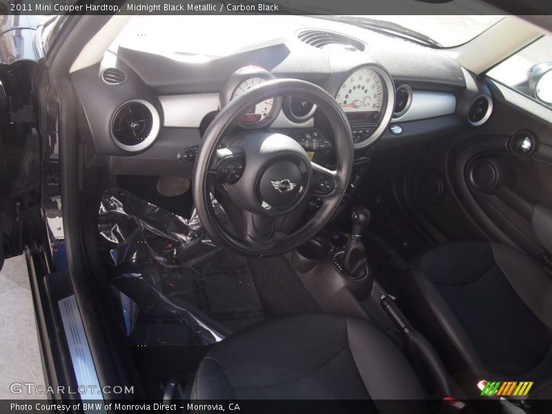 Midnight Black Metallic / Carbon Black 2011 Mini Cooper Hardtop
