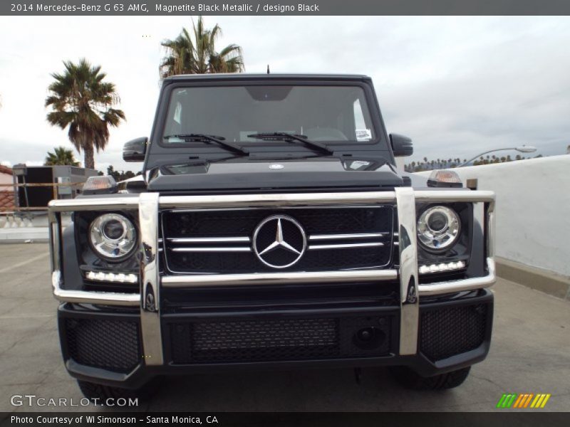Magnetite Black Metallic / designo Black 2014 Mercedes-Benz G 63 AMG