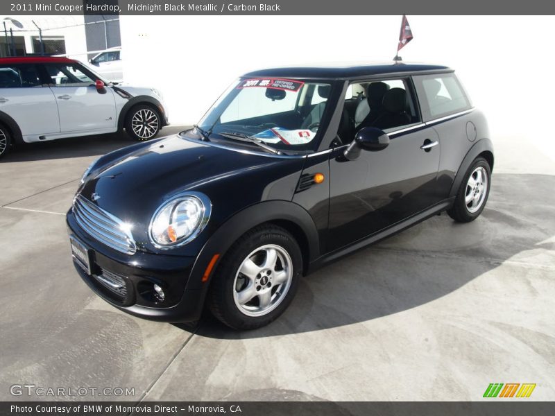 Midnight Black Metallic / Carbon Black 2011 Mini Cooper Hardtop