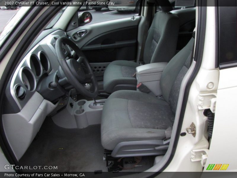 Cool Vanilla White / Pastel Slate Gray 2007 Chrysler PT Cruiser