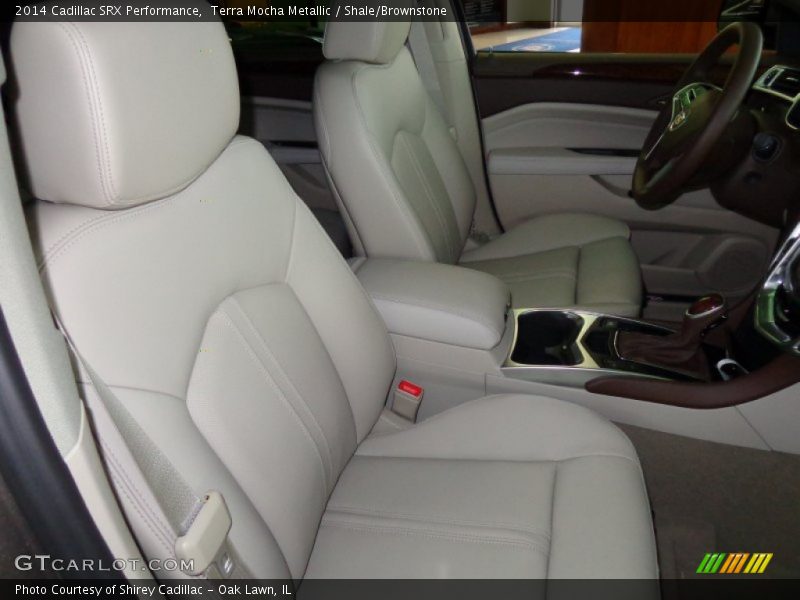 Terra Mocha Metallic / Shale/Brownstone 2014 Cadillac SRX Performance