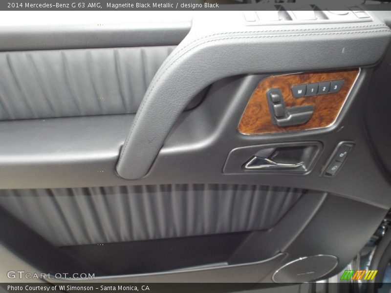 Magnetite Black Metallic / designo Black 2014 Mercedes-Benz G 63 AMG