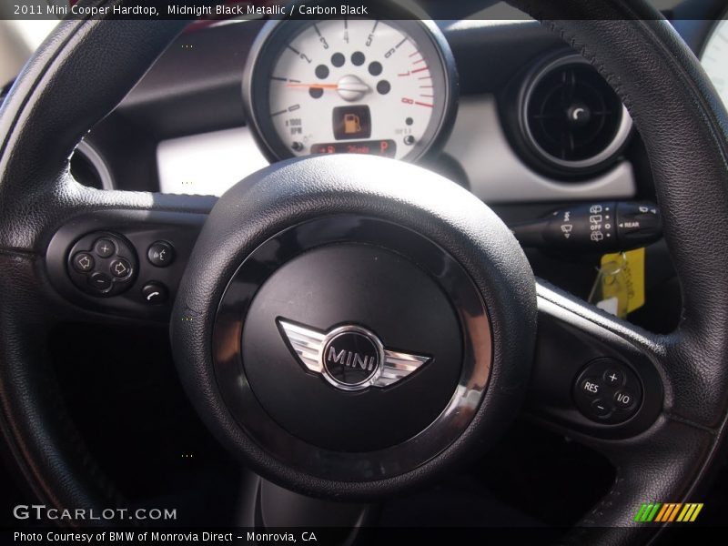 Midnight Black Metallic / Carbon Black 2011 Mini Cooper Hardtop