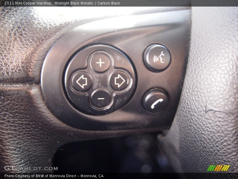 Midnight Black Metallic / Carbon Black 2011 Mini Cooper Hardtop