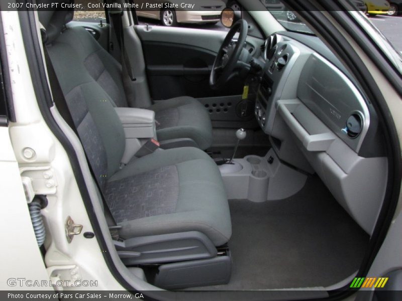 Cool Vanilla White / Pastel Slate Gray 2007 Chrysler PT Cruiser