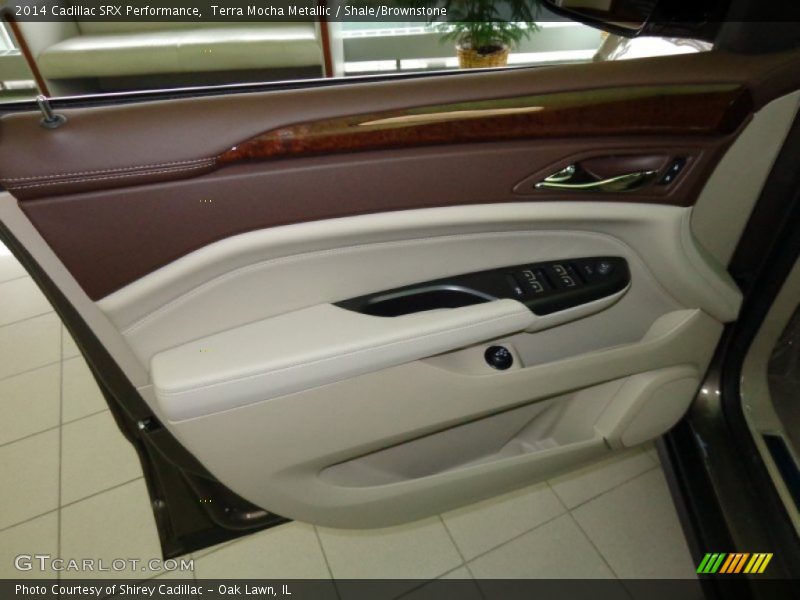 Terra Mocha Metallic / Shale/Brownstone 2014 Cadillac SRX Performance