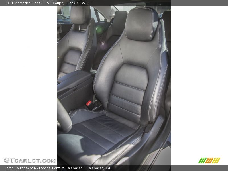 Black / Black 2011 Mercedes-Benz E 350 Coupe