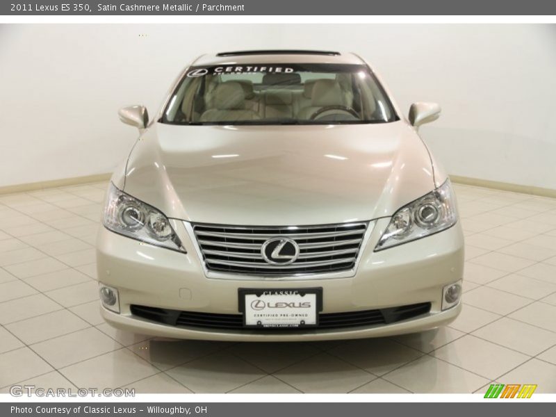 Satin Cashmere Metallic / Parchment 2011 Lexus ES 350